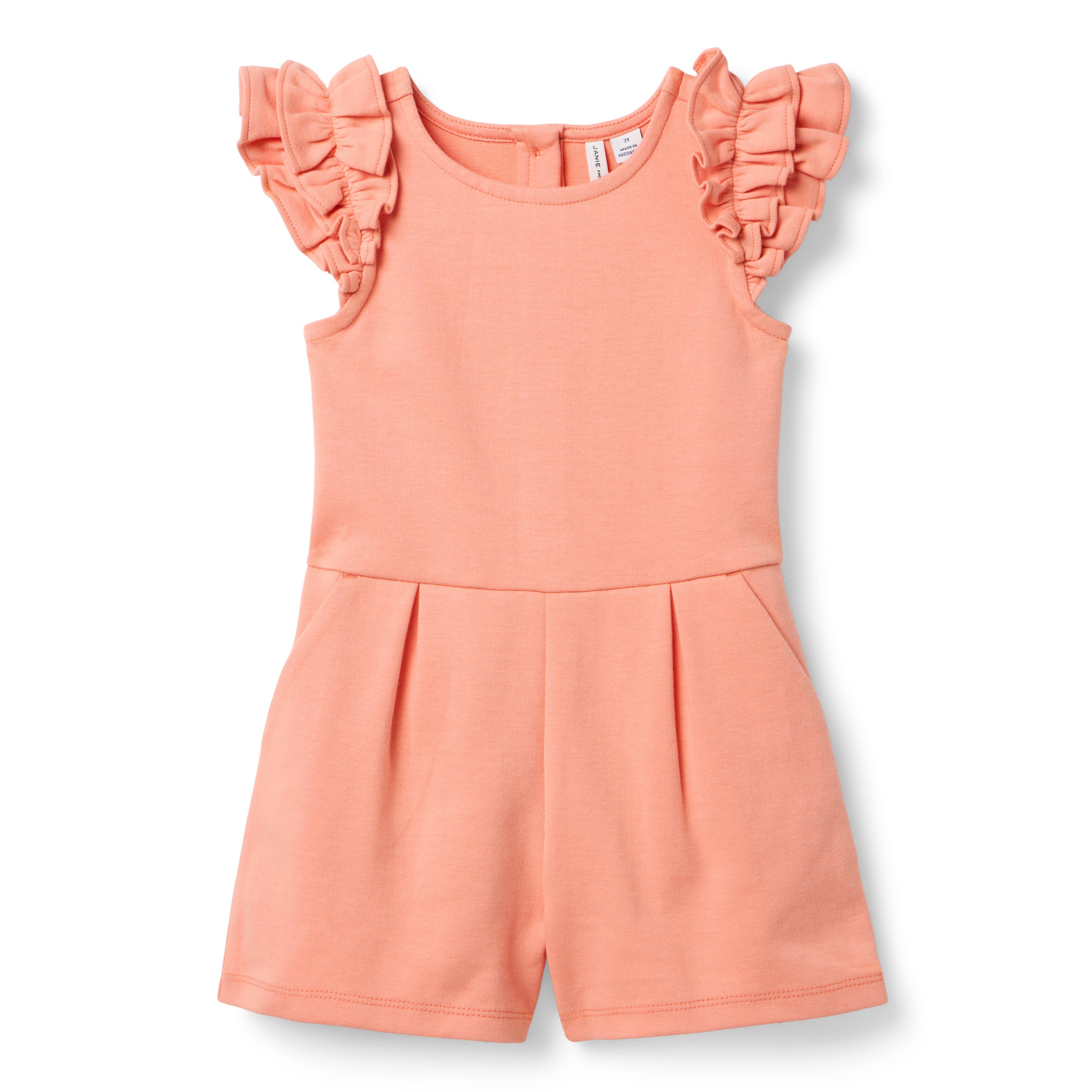 Ruffle Ponte Romper