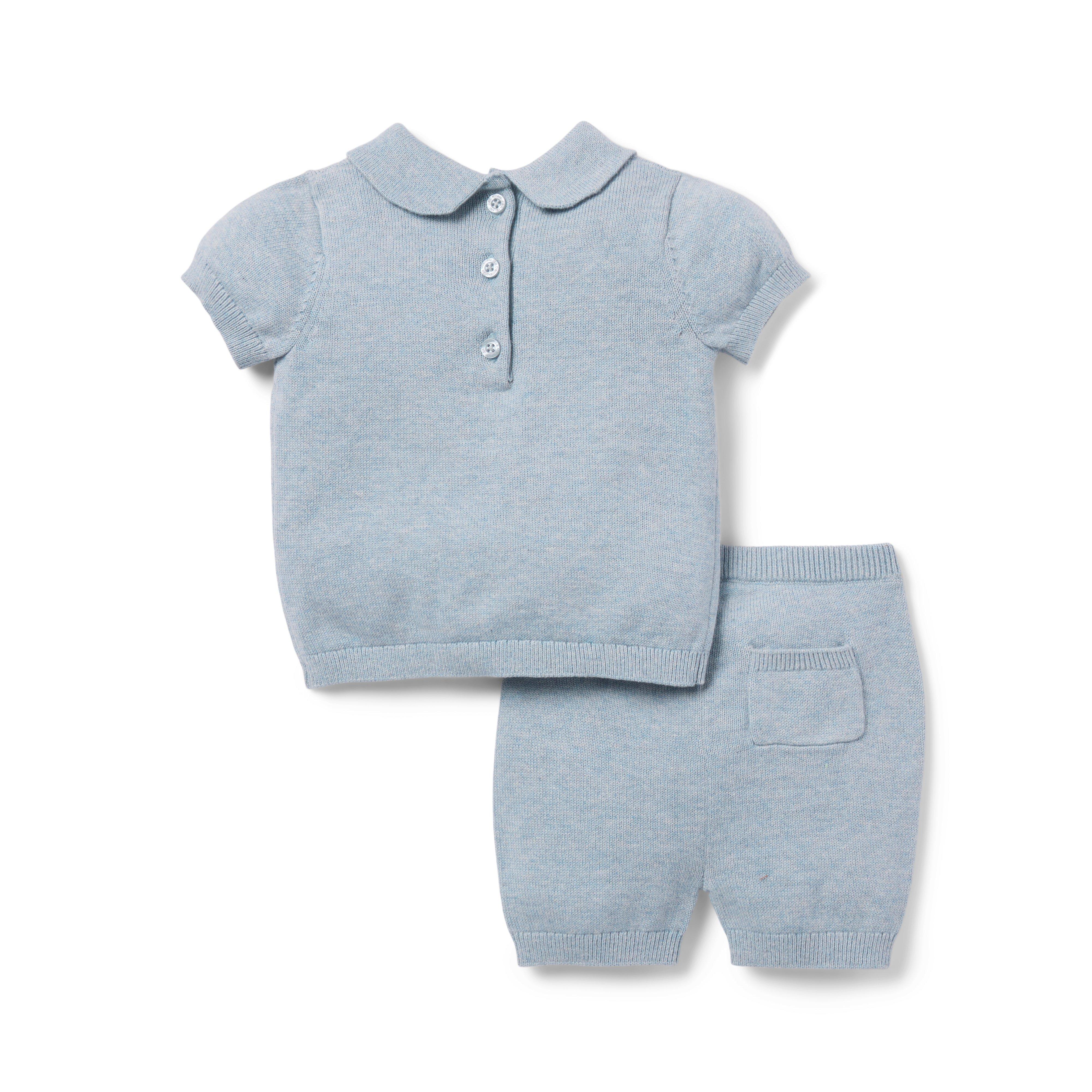 Baby Elephant Matching Sweater Set image number 1