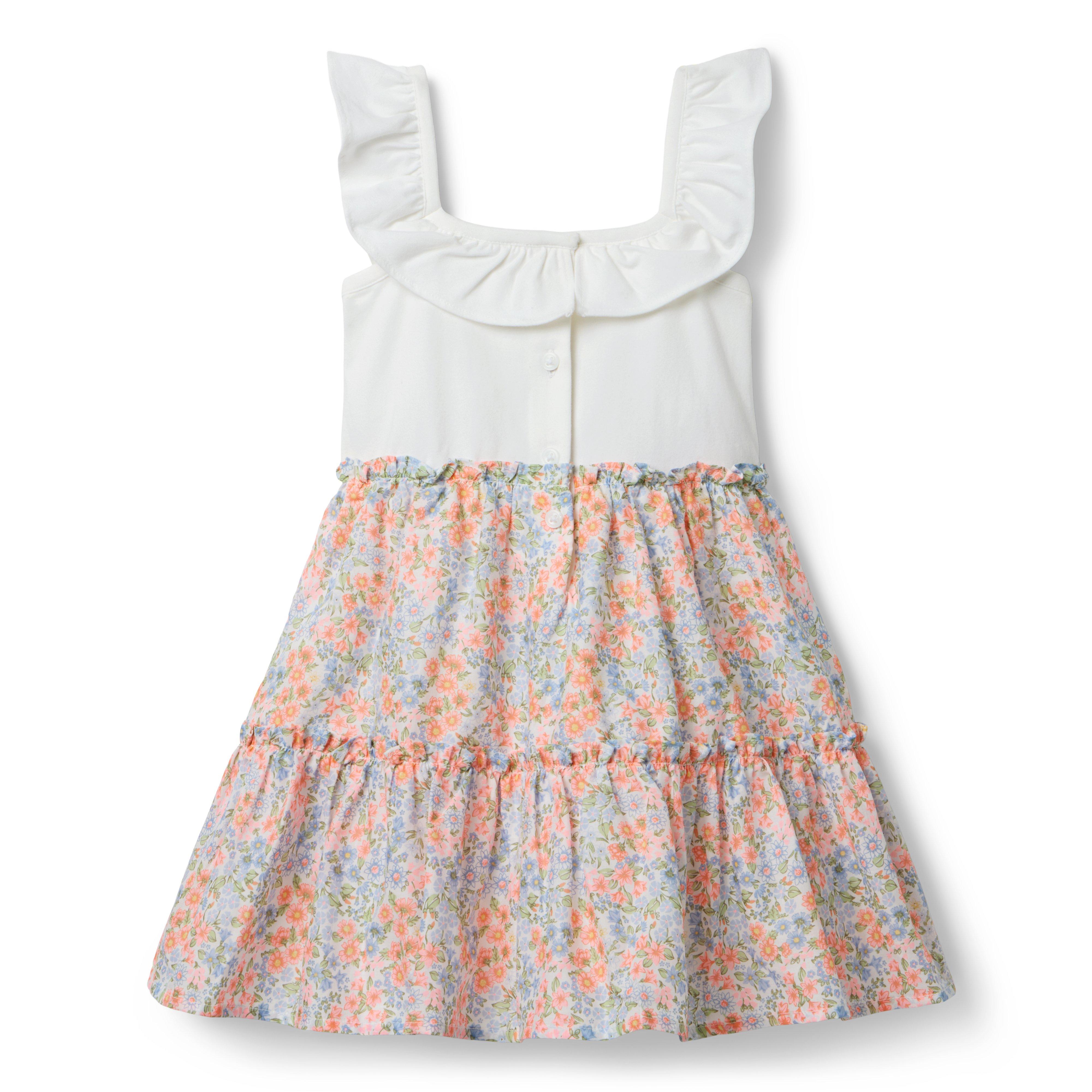 Ditsy Floral Ruffle Tiered Dress image number 1