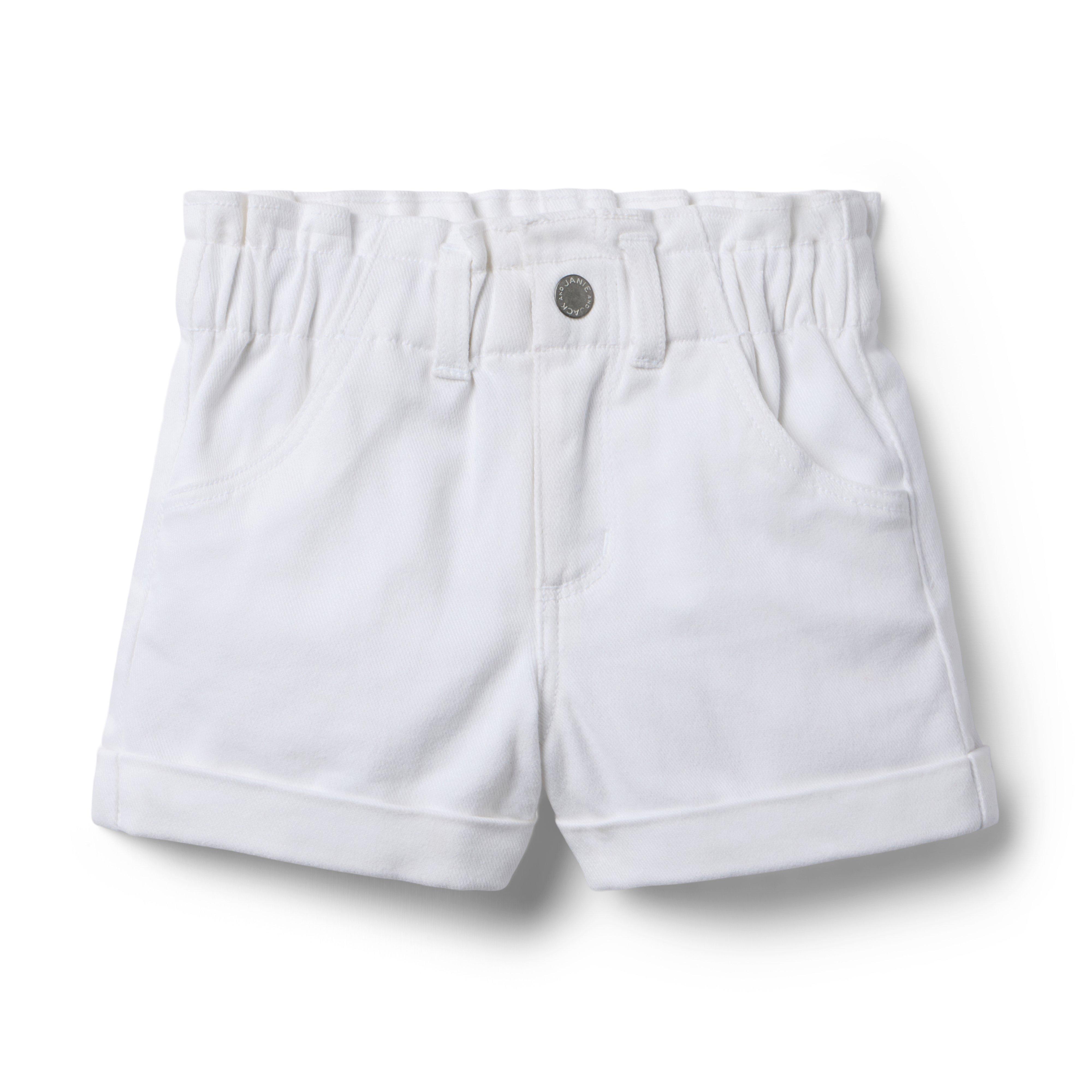 Denim Paperbag Waist Short