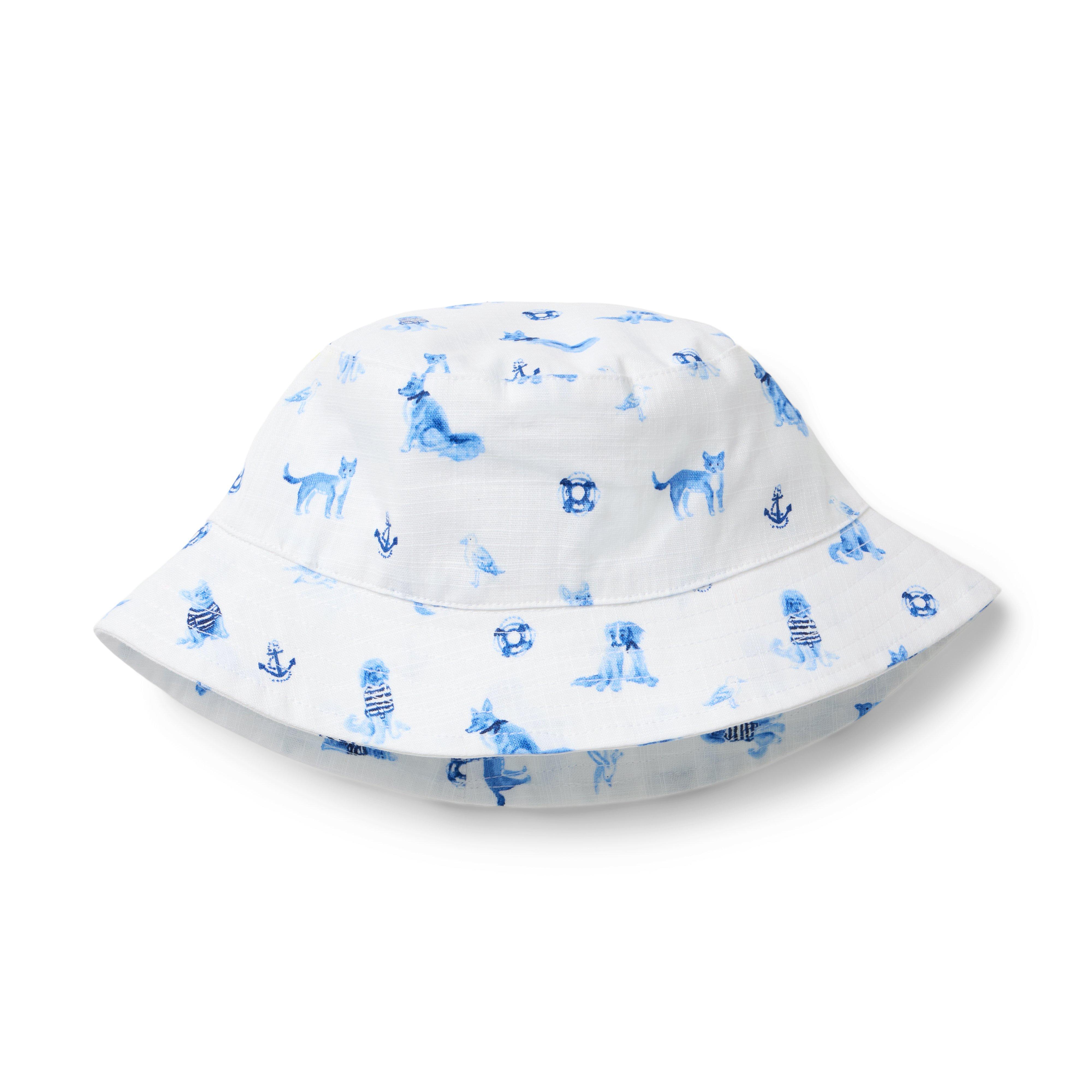 Baby Nautical Dog Bucket Hat