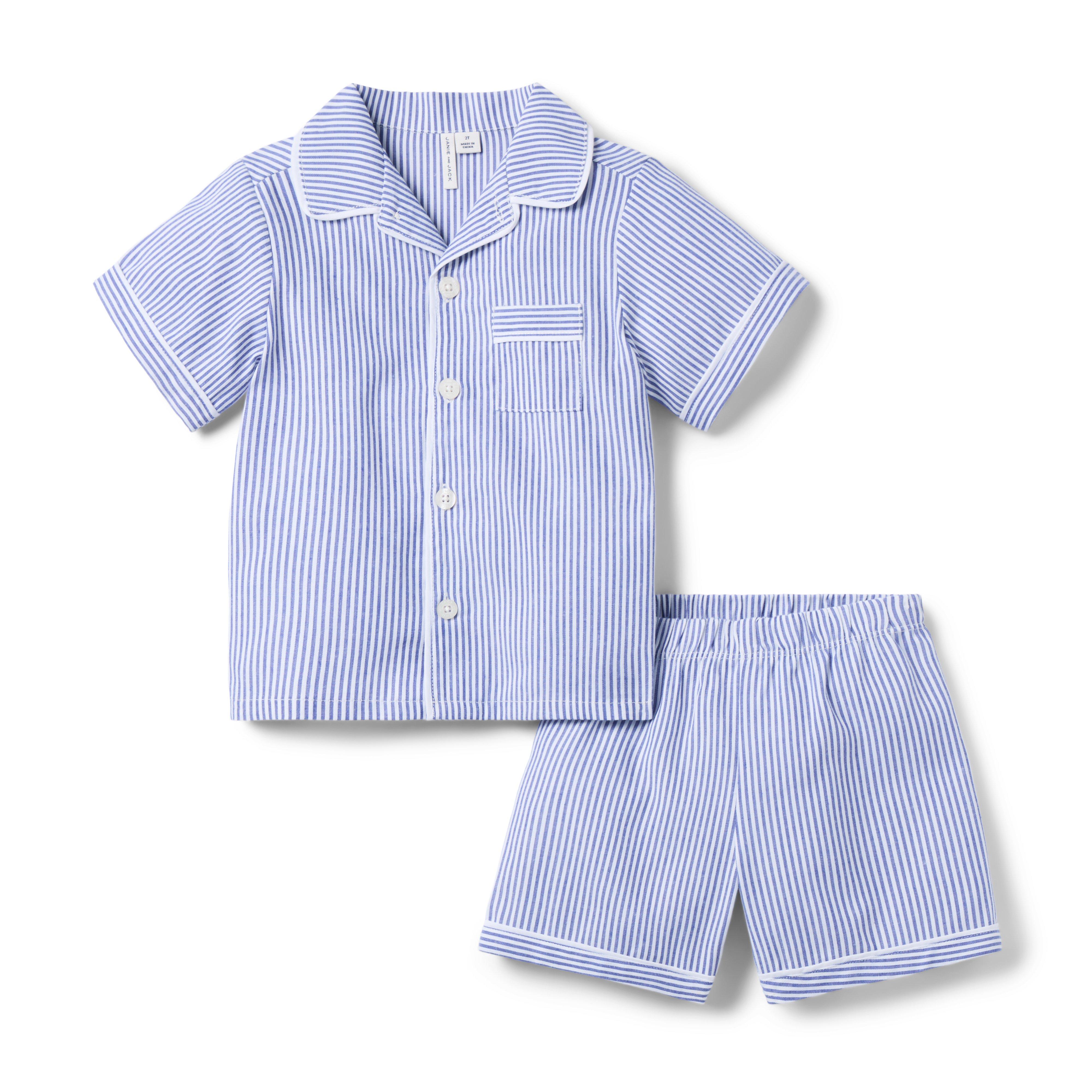 Good Night Classic Short Pajama In Stripe