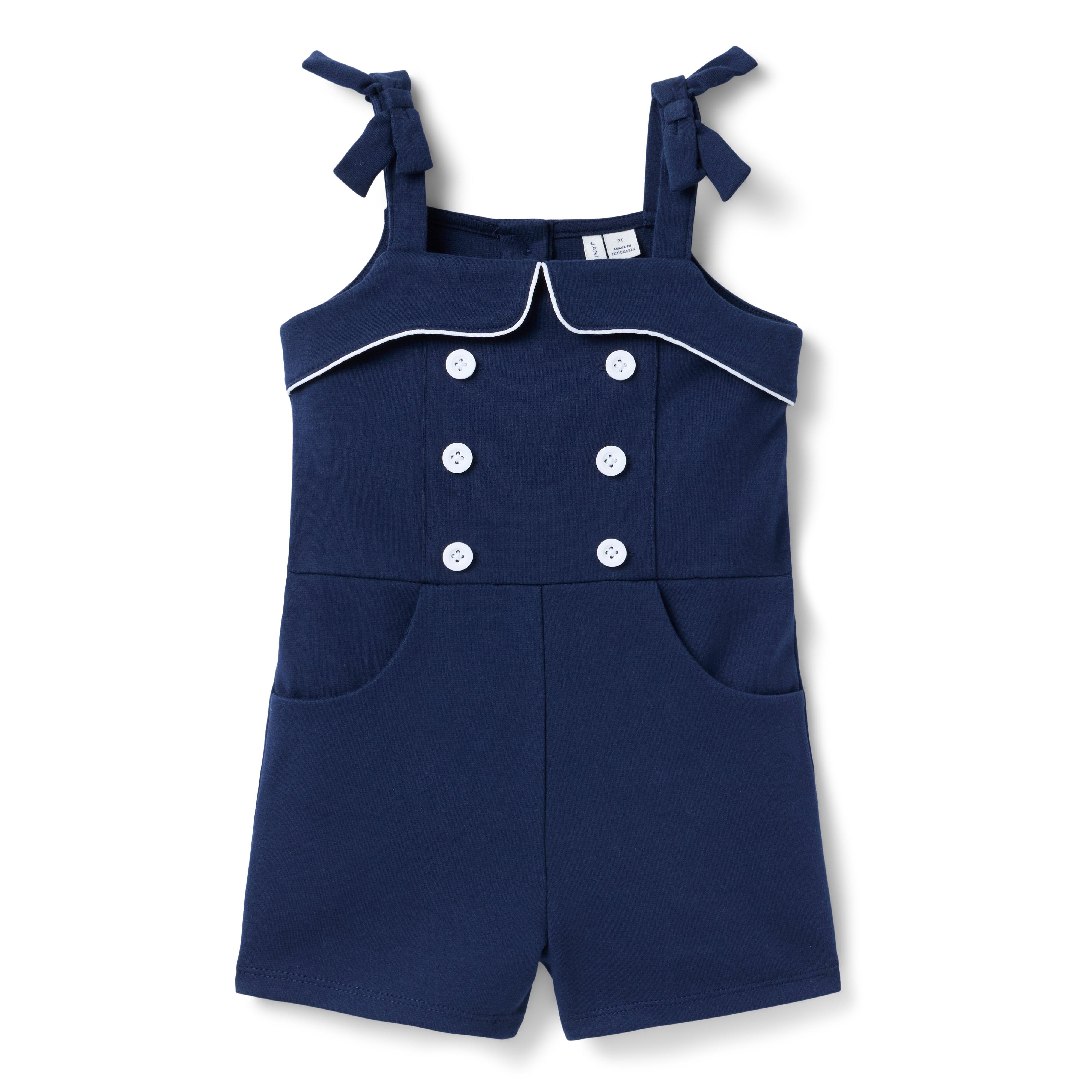 Button Ponte Romper