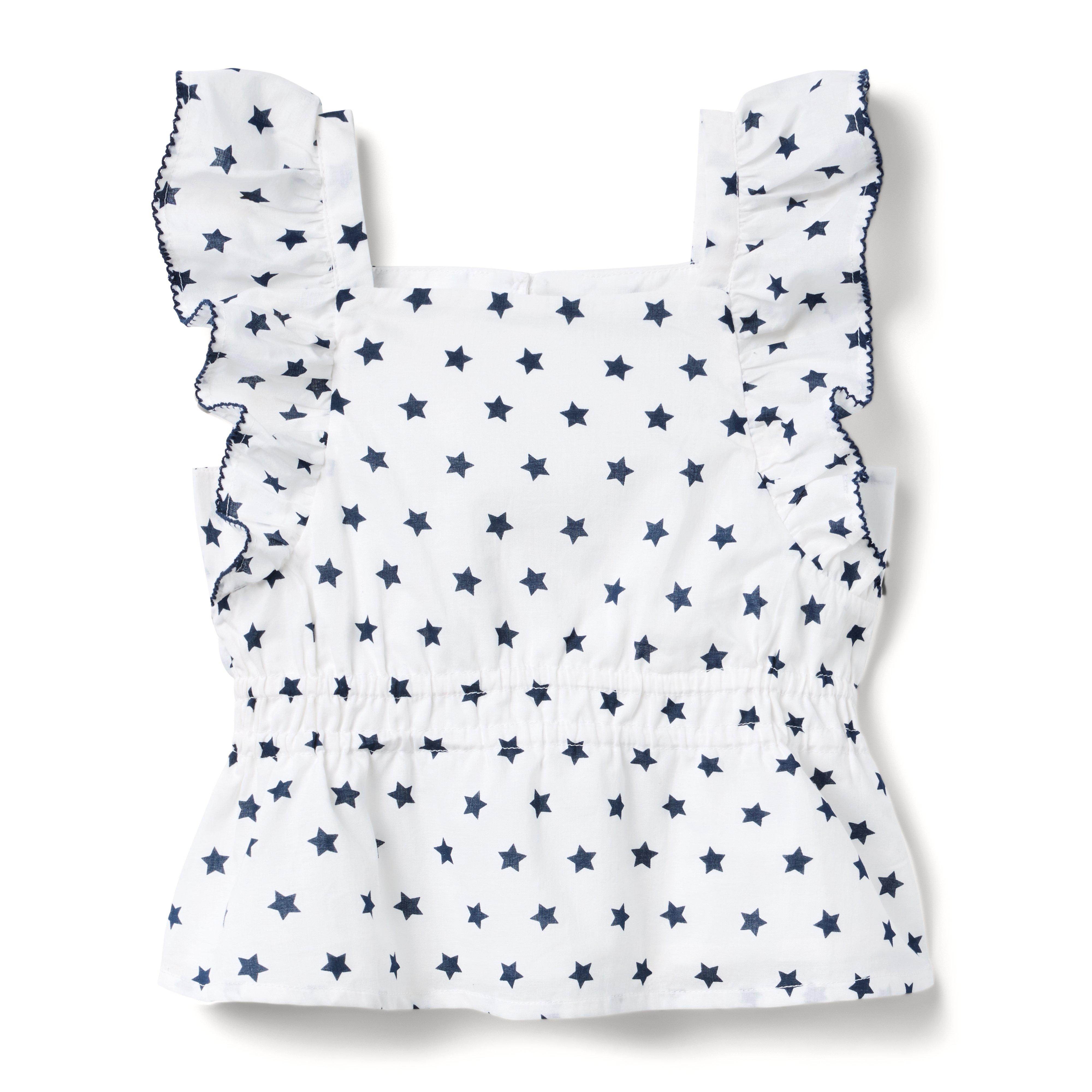 Star Peplum Top