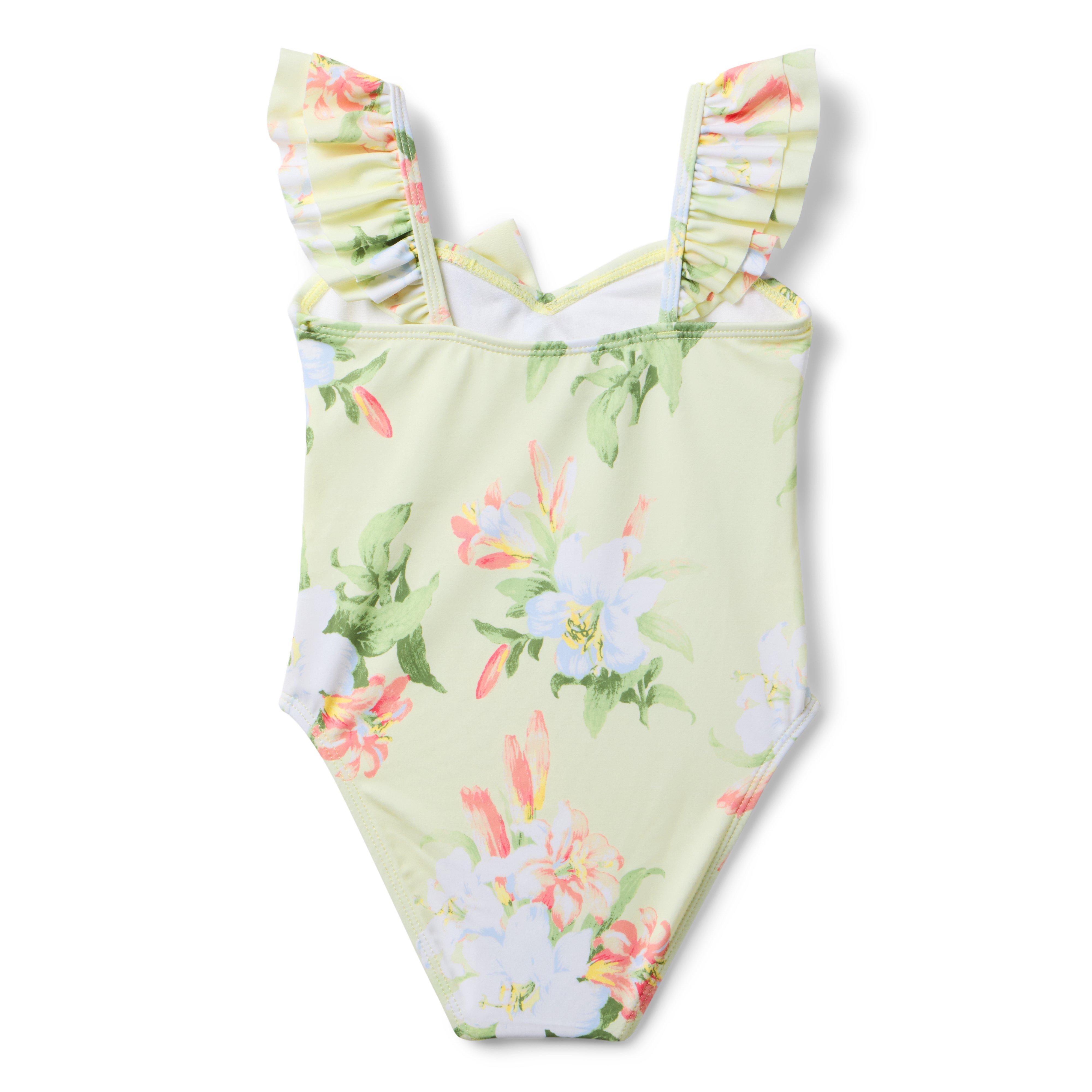 Recycled Floral Bow Swimsuit image number 1