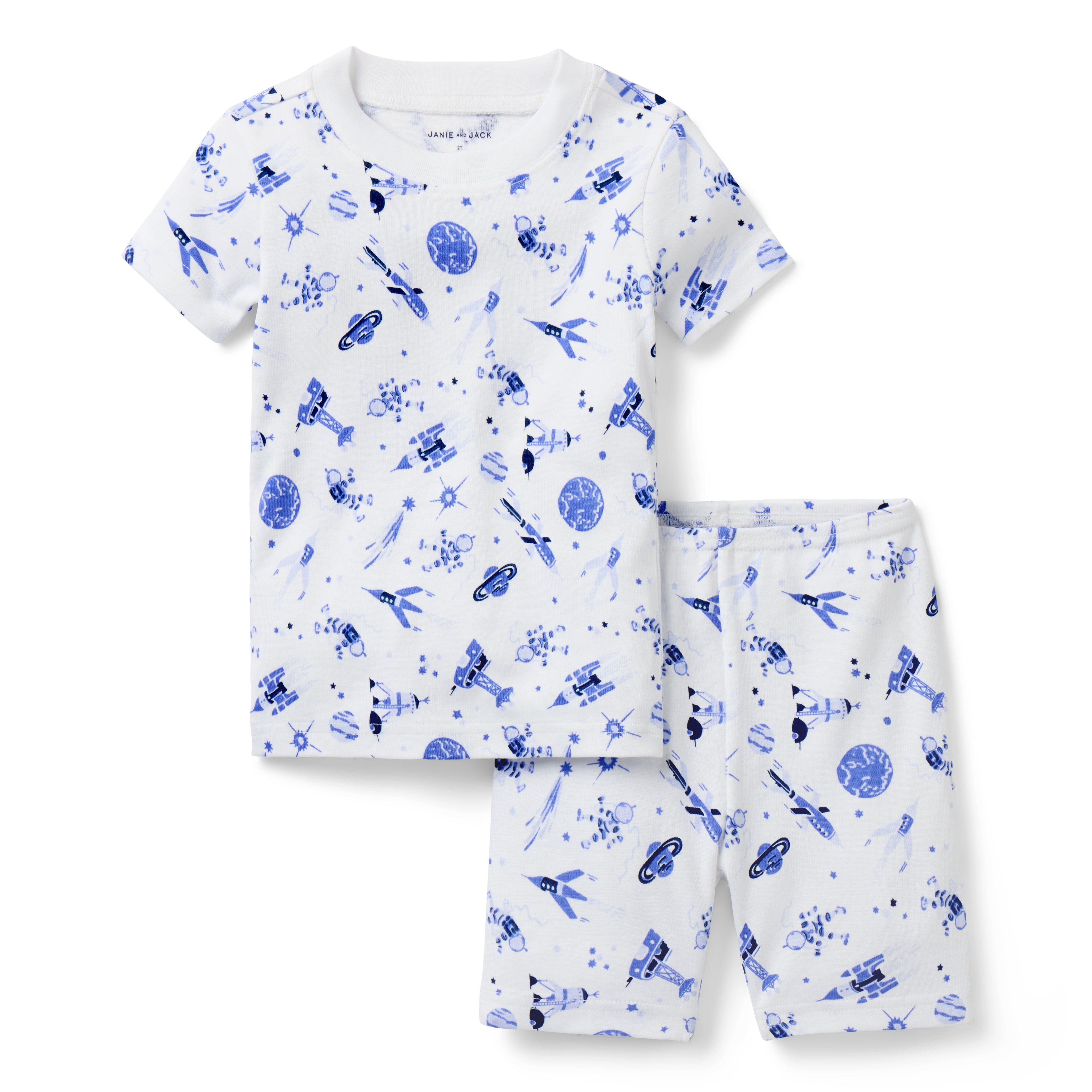 Good Night Short Pajama In Space Launch