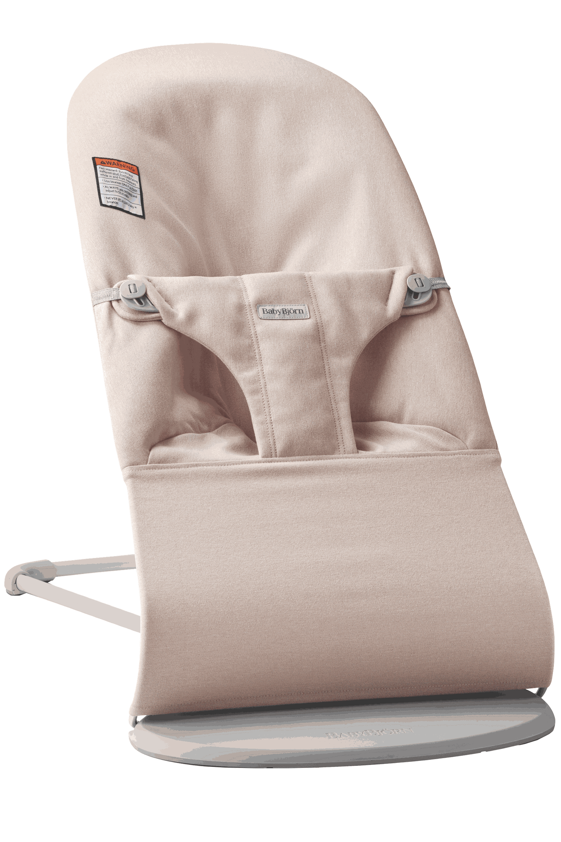 Baby Bouncer Bliss, Woven, Light Pink Melange