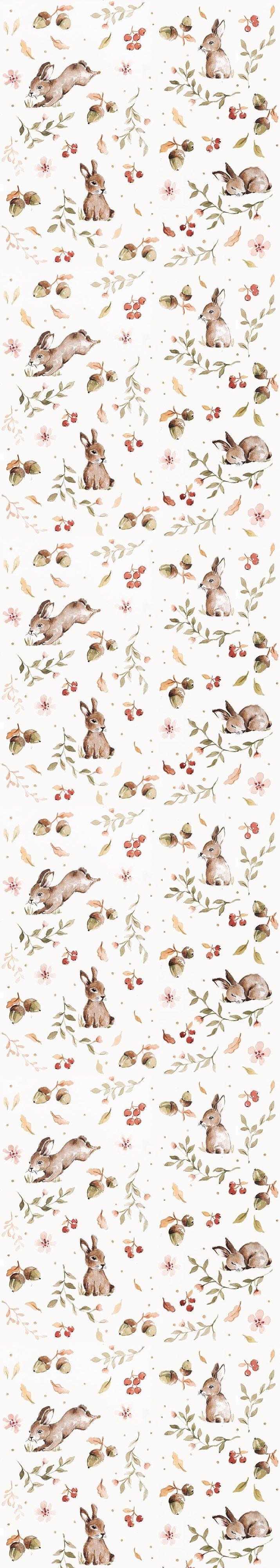 Happy Rabbits Wallpaper