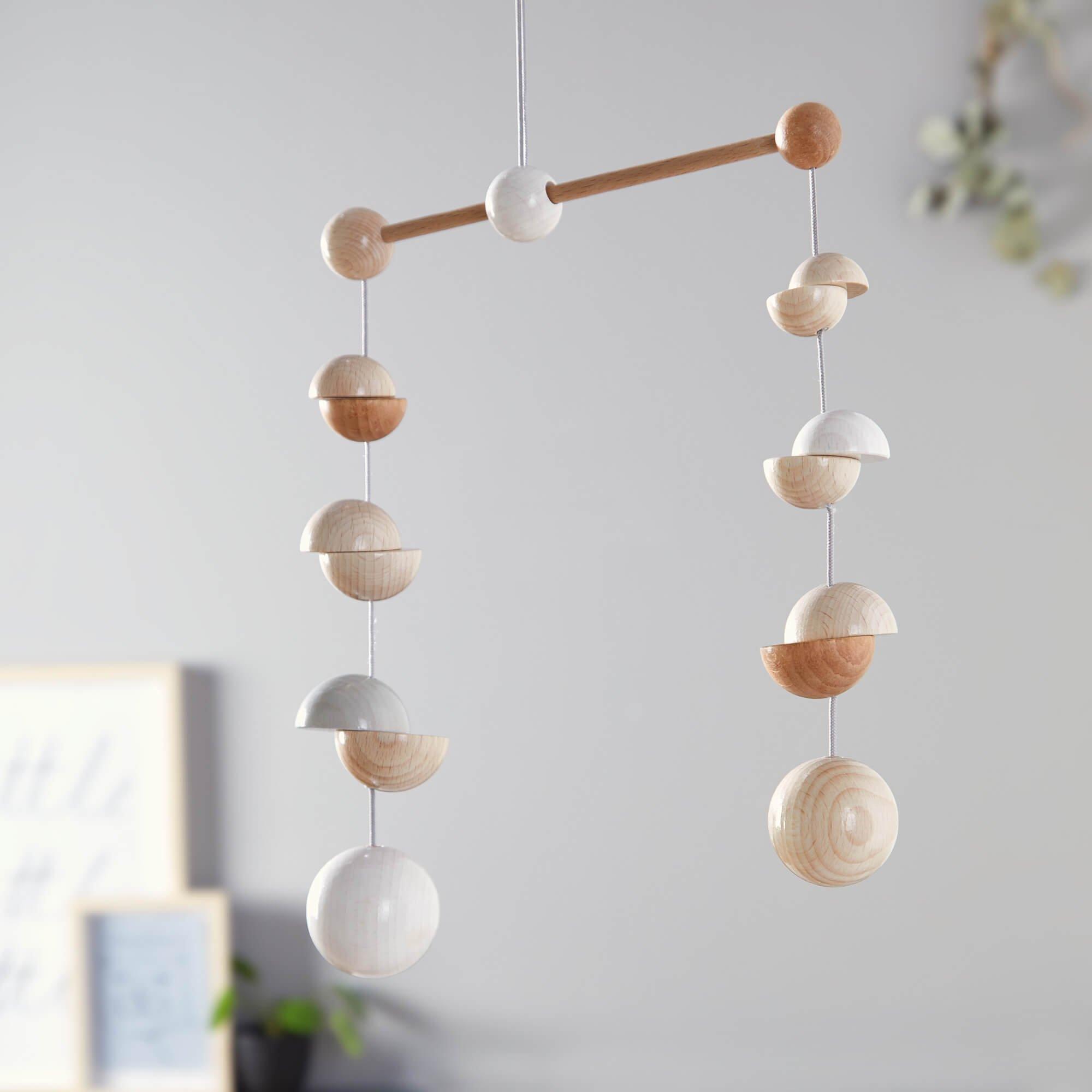 Wooden Mobile Dots image number 1