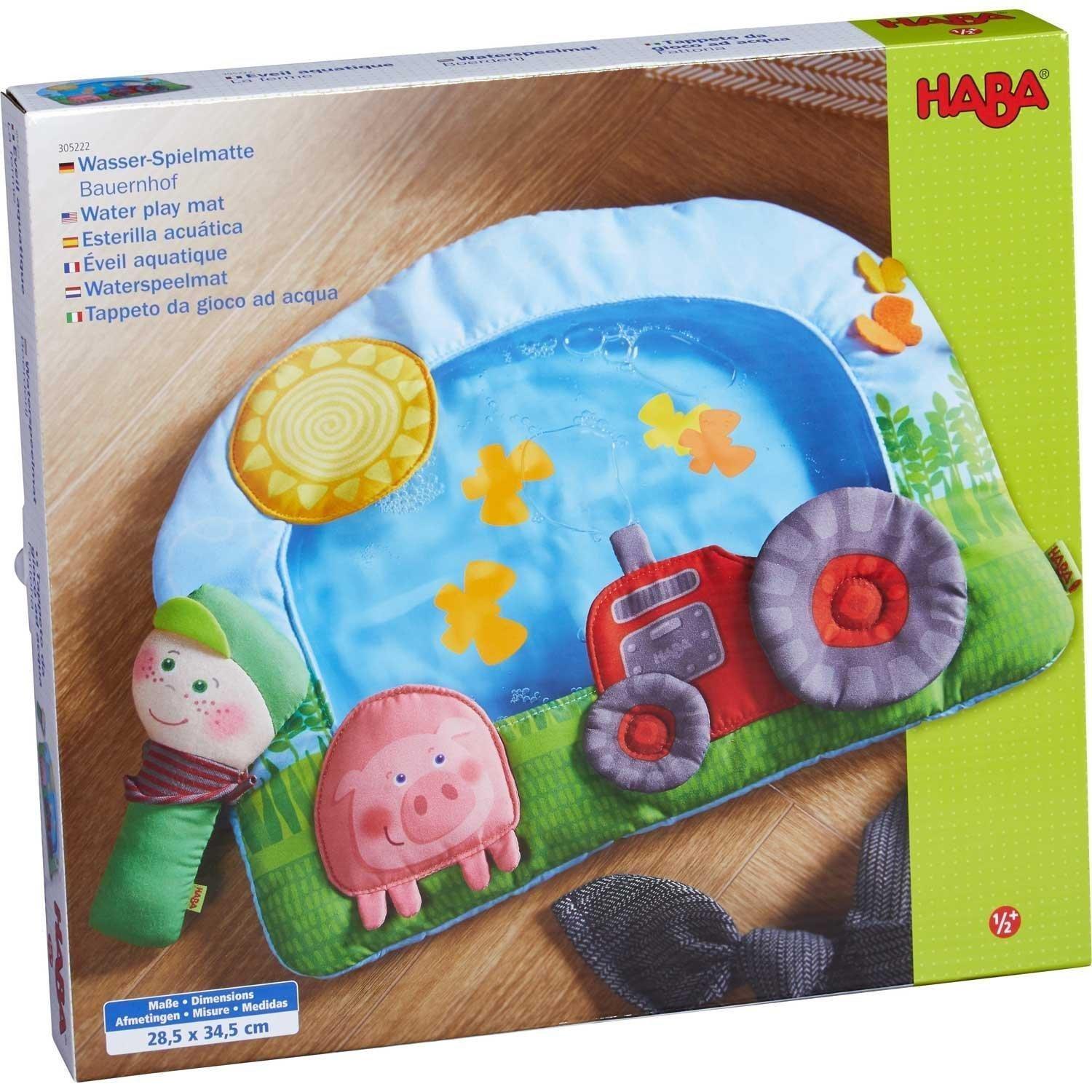 On the Farm Water Play Mat Tummy Time Activity image number 3