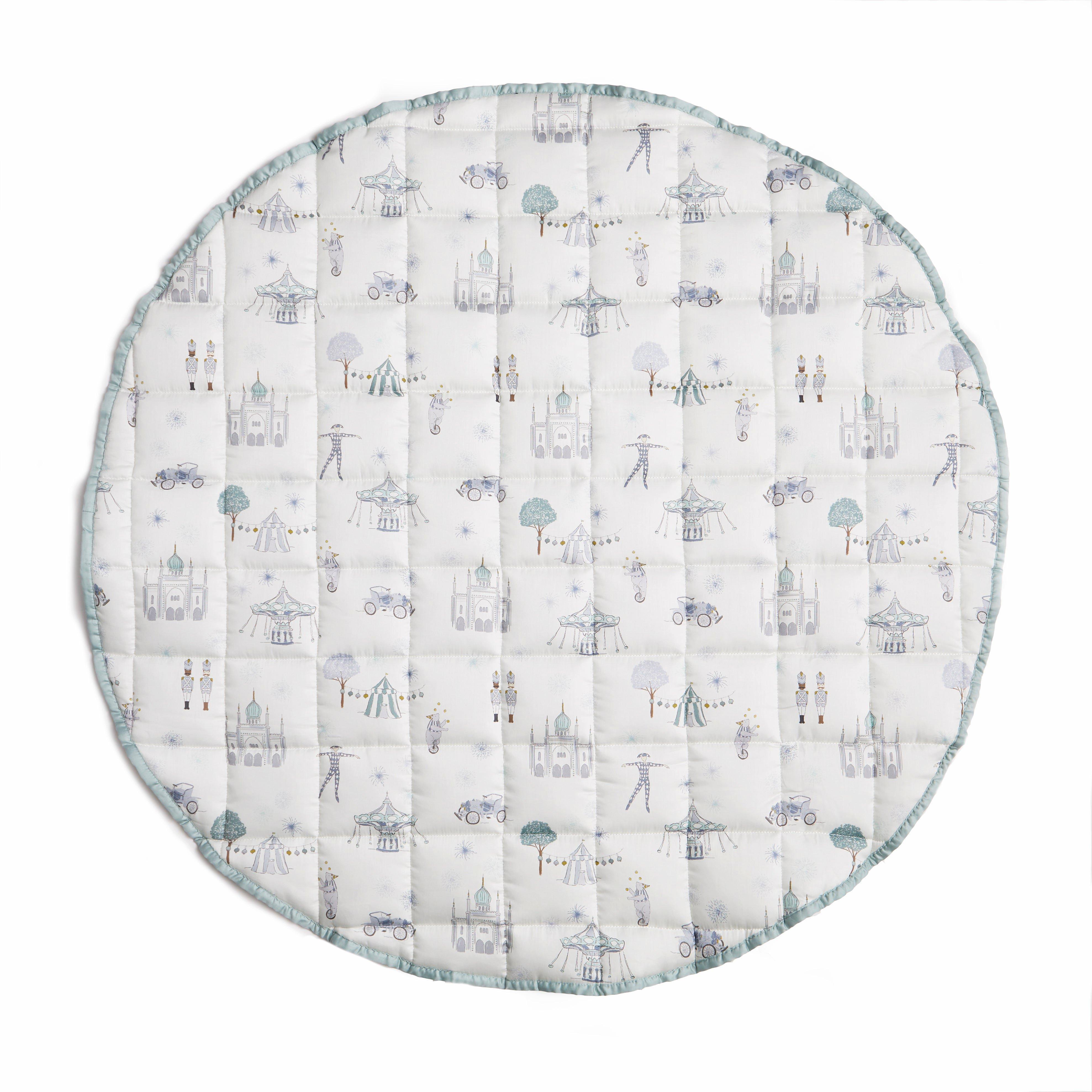 Adventures in Wonderland Play Mat - Aqua